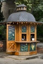 Georgia: Tbilisi - antique, ancient kiosk