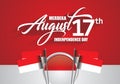 August 17th Independence Day of Indonesia