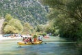 August 19th 2023 - Parga, Greece - Amazing natural scenery in the canyon of Acheron river