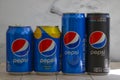 August 14, 2023 Ukraine city Kyiv iron can of Pepsi drink industry refreshing