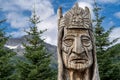 AUGUST 9 2018 - VALDEZ, AK: Trail of the Whispering Giants totem