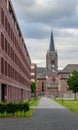 August 20 2012 Venray Netherands The church Sint Petrus` Bandenkerk at The Netherlands, Limburg, Venray