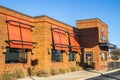 Applebees Restaurant bar and grill building front side view Royalty Free Stock Photo