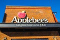 Applebees Restaurant bar and grill building sign Royalty Free Stock Photo