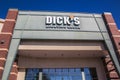 Augusta Mall Dick`s Sporting goods sign Royalty Free Stock Photo