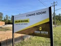 Dollar General store under construction Windsor Spring road Royalty Free Stock Photo