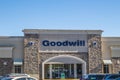 Goodwill retail donation store front entrance