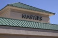 Masters Cinemas in Augusta Georgia closed and is not opening back up due to covid-19 close up building sign