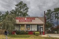 Huddle House Restaurant closed front view