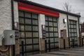 Jiffy Lube oil change retail store bay doors