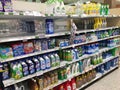 Publix grocery store supermarket low cleaning supplies section