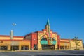 Regal IMax Movie Theater closed during the covid-19 pandemic Royalty Free Stock Photo