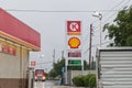 Shell Gas station digital price sign Colonial Pipeline hack