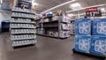Walmart Supercenter retail store interior fans