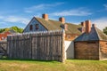 Augusta, Maine, USA at historic Fort Western Royalty Free Stock Photo