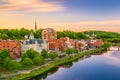 Augusta, Maine, USA Skyline Royalty Free Stock Photo