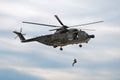 Augusta Navy Helicopter Royalty Free Stock Photo