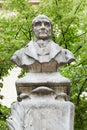 Auguste Comte bust in Paris Royalty Free Stock Photo
