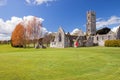 Augustinian Abbey in Adare golf club - Ireland. Royalty Free Stock Photo