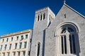 Augustinian church architecture Royalty Free Stock Photo