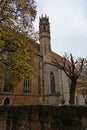 Augustinian monastery in Erfurt in autumn Royalty Free Stock Photo