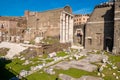 The Augustus Forum (Foro di Augusto) near the Roman Forum in Rom
