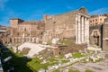 The Augustus Forum (Foro di Augusto) near the Roman Forum in Rom