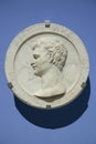 Augustus Roman Emperor portrait. Sculpted by Alfonso Lombardi