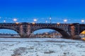 AugustusbrÃÂ¼cke Bridge Dresden Royalty Free Stock Photo