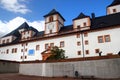 Augustusburg Castle in Saxony, Germany. It was a hunting lodge built by Prince Elector Augustus in 1572 Royalty Free Stock Photo