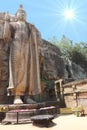 Aukana Buddha Sri Lanka Royalty Free Stock Photo
