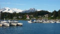 Auke Bay Harbor, Alaska Royalty Free Stock Photo