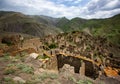 Aul - the ghost of Gra on the southern slope of the Samur ridge in Dagestan