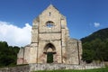 Aulps Abbey in Saint-Jean-d`Aulps in the Haute-Savoie, French Alps Royalty Free Stock Photo