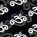 Aum Om Hindu Symbol Tile Pattern Royalty Free Stock Photo