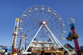 Aumsement Rides on the Ocean City Boardwalk Royalty Free Stock Photo