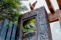 Dr. Salim Ali Lake Entrance Gate Closeup