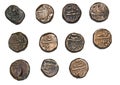 Aurangzeb Alamgir Copper Coins of Surat Bairata Mints