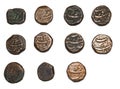 Aurangzeb Alamgir Copper Coins of Surat Bairata Mints Reverse