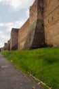 The Aurelian Walls in Rome, Italy