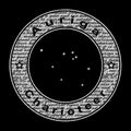 Auriga Star Constellation, Charioteer Constellation Royalty Free Stock Photo