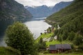 Aurland Fjord Royalty Free Stock Photo