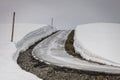 Aurlandsvegen mountain road between Aurland and Laerdal in Norway