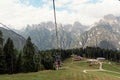 Auronzo di Cadore, Italy: Mountain lift in the summer