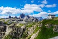 Auronzo refuge, Dolomites