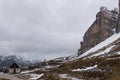 Auronzo shelter and chapel