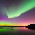 389 Aurora Australis: A breathtaking and enchanting background featuring the Southern Lights in mesmerizing and vibrant colors t