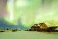 Aurora Borealis or better known as The Northern Lights Royalty Free Stock Photo