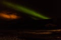 Aurora Borealis. Iceland Royalty Free Stock Photo