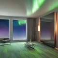 409 Aurora Borealis: A mesmerizing and ethereal background featuring the Northern Lights in captivating and vibrant colors that